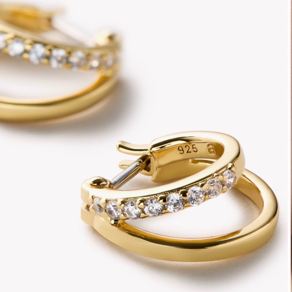 Ana Luisa Double Hoop Earrings - Toda Mini